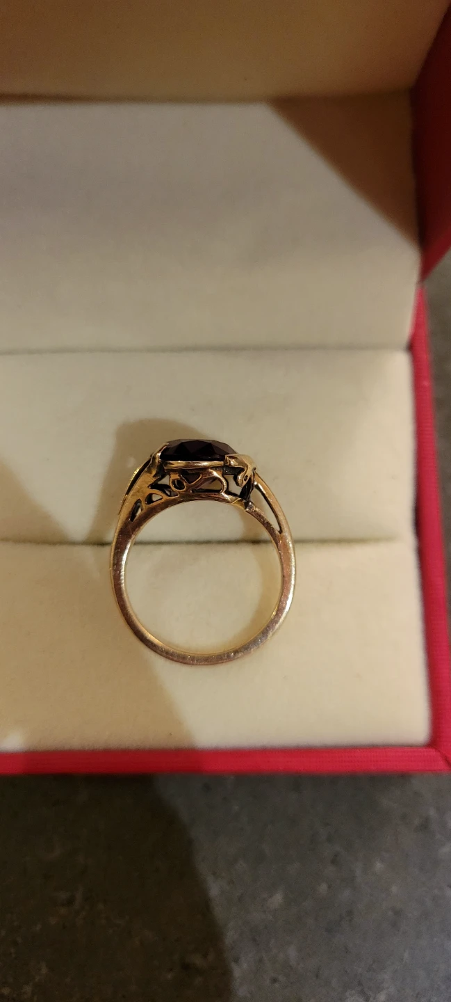 Antique 10K Ruby Ring, 3.61 gr, size 6 - photo 3