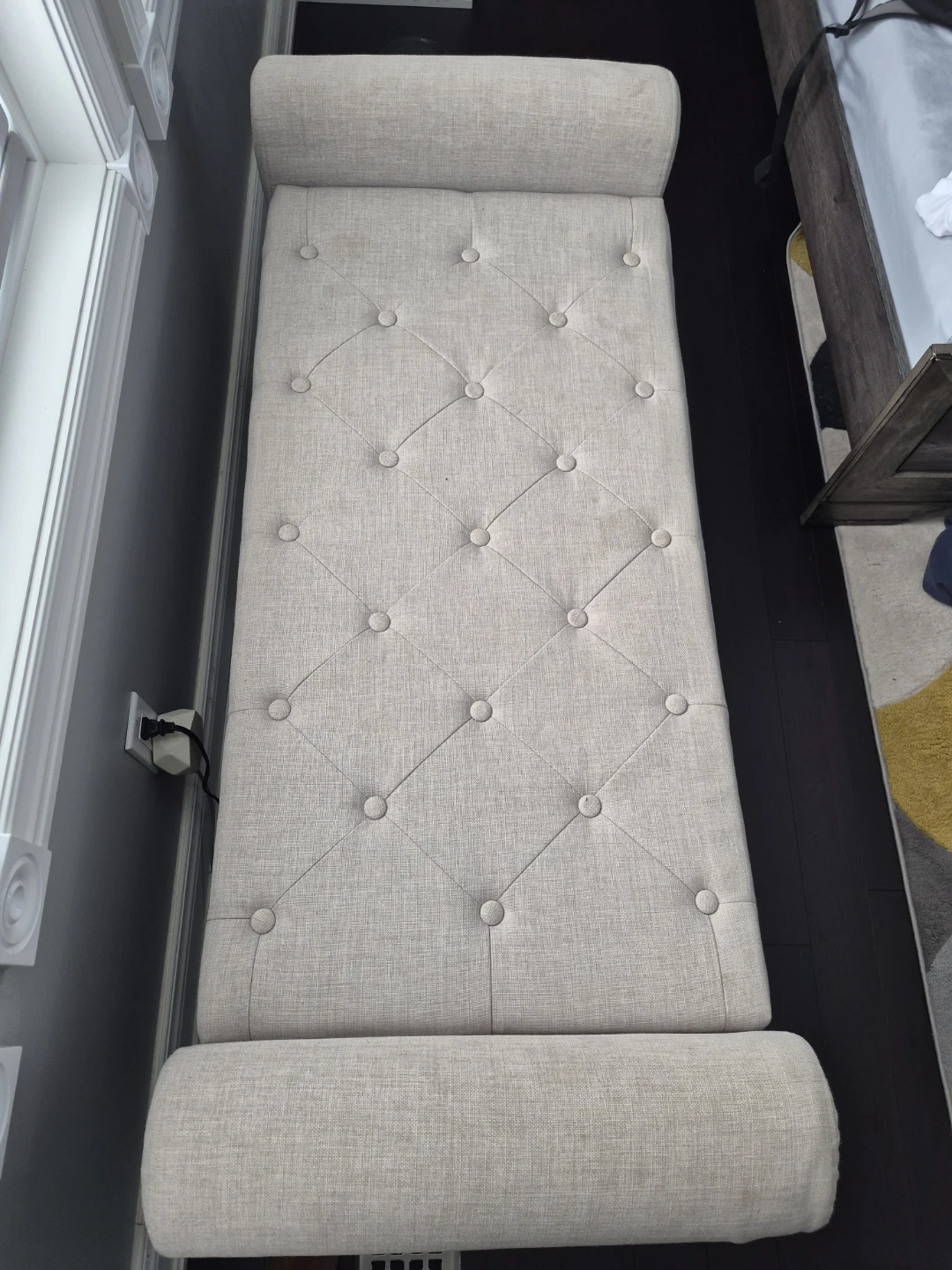 Tufted Storage Bench
