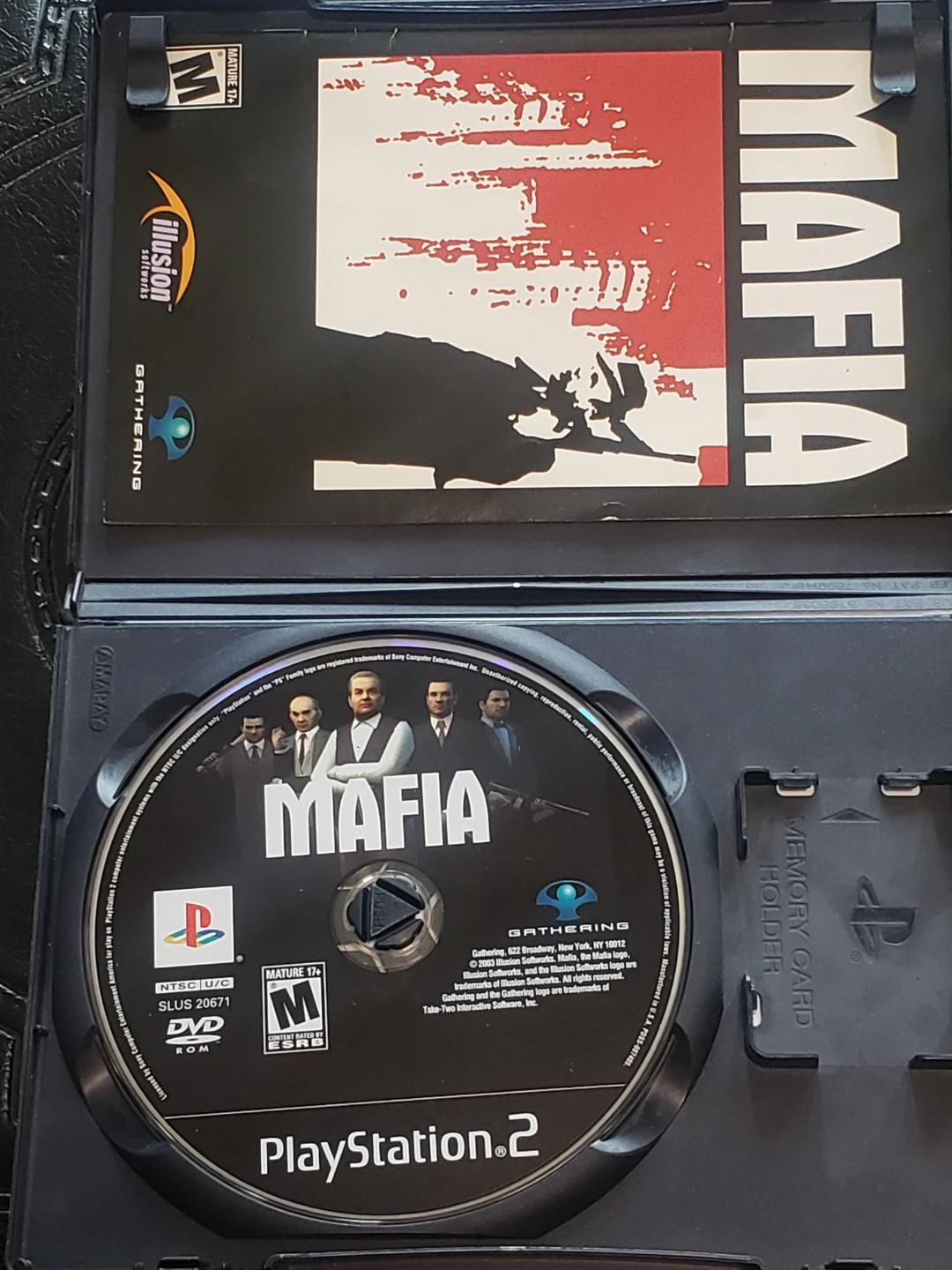 Ps2 Mafia CIB black label tested - photo 2
