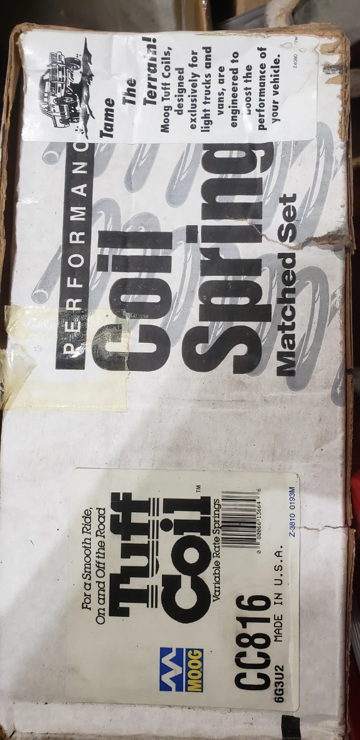 Moog CC816 Tuff Coil Variable Rate Springs - photo 4