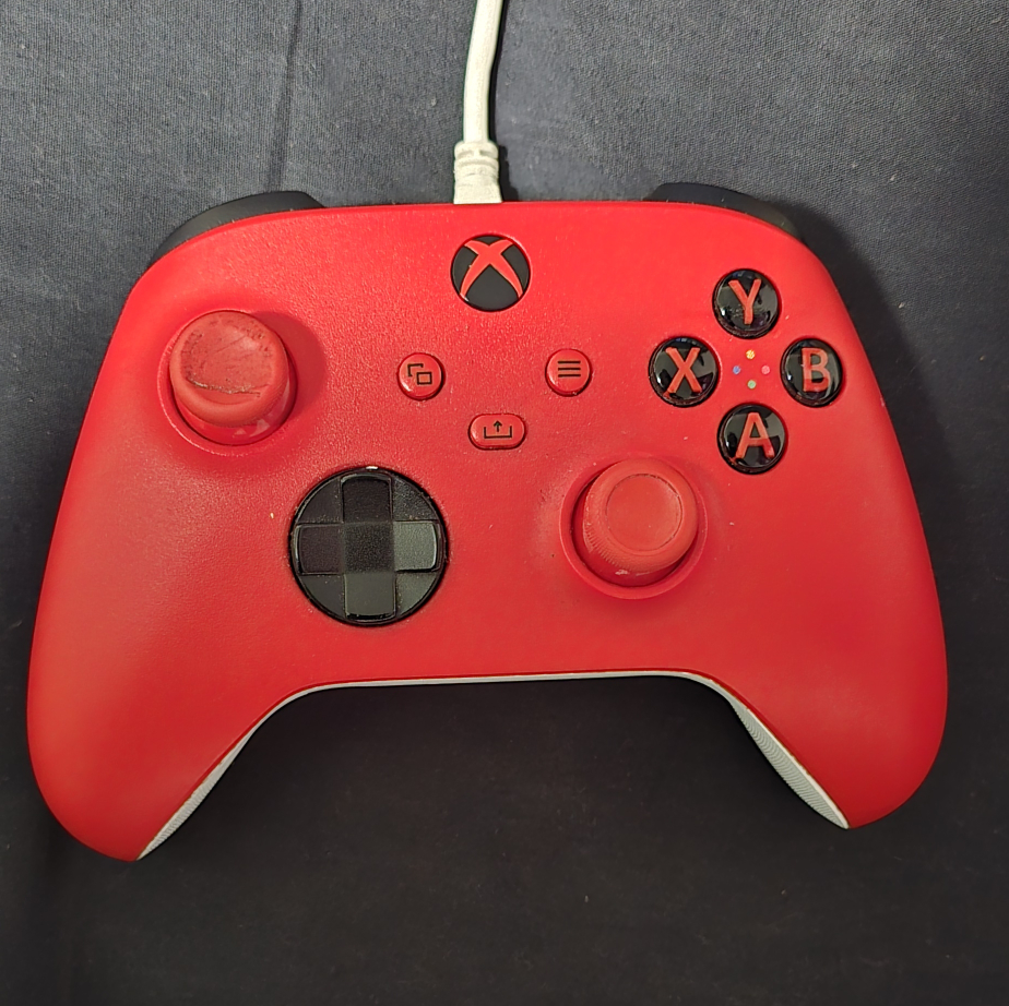 Xbox Series X Console and Red Controller - photo 2
