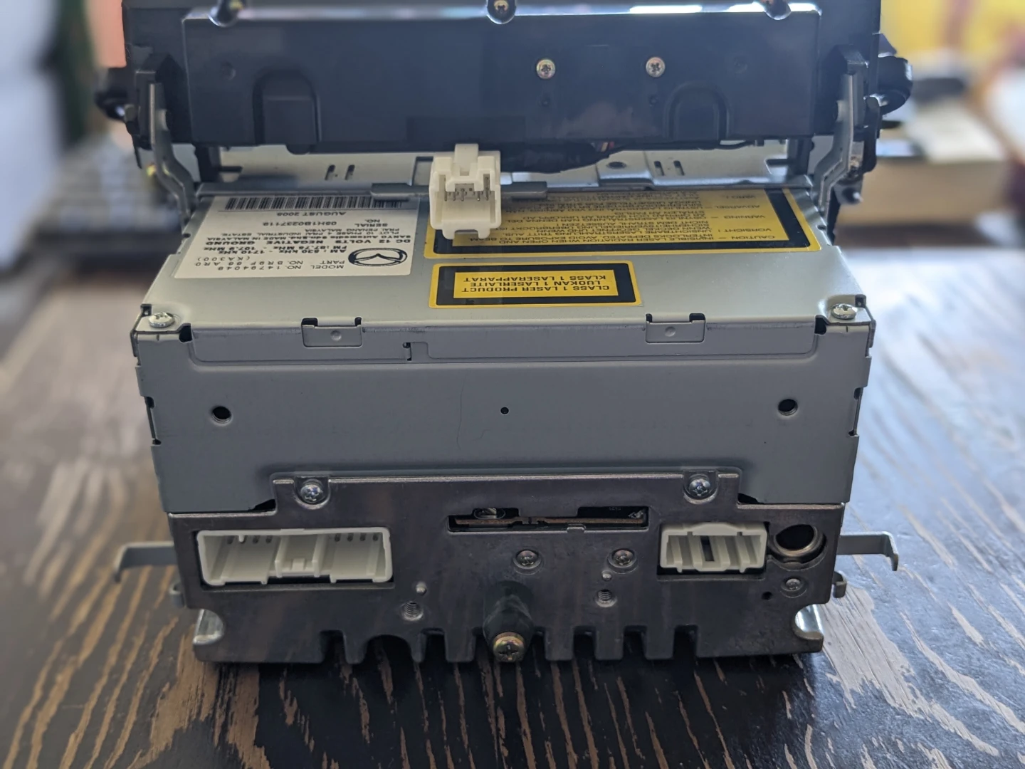 Mazda 3 OEM head unit Part #BR9F 66 9R0A - photo 2