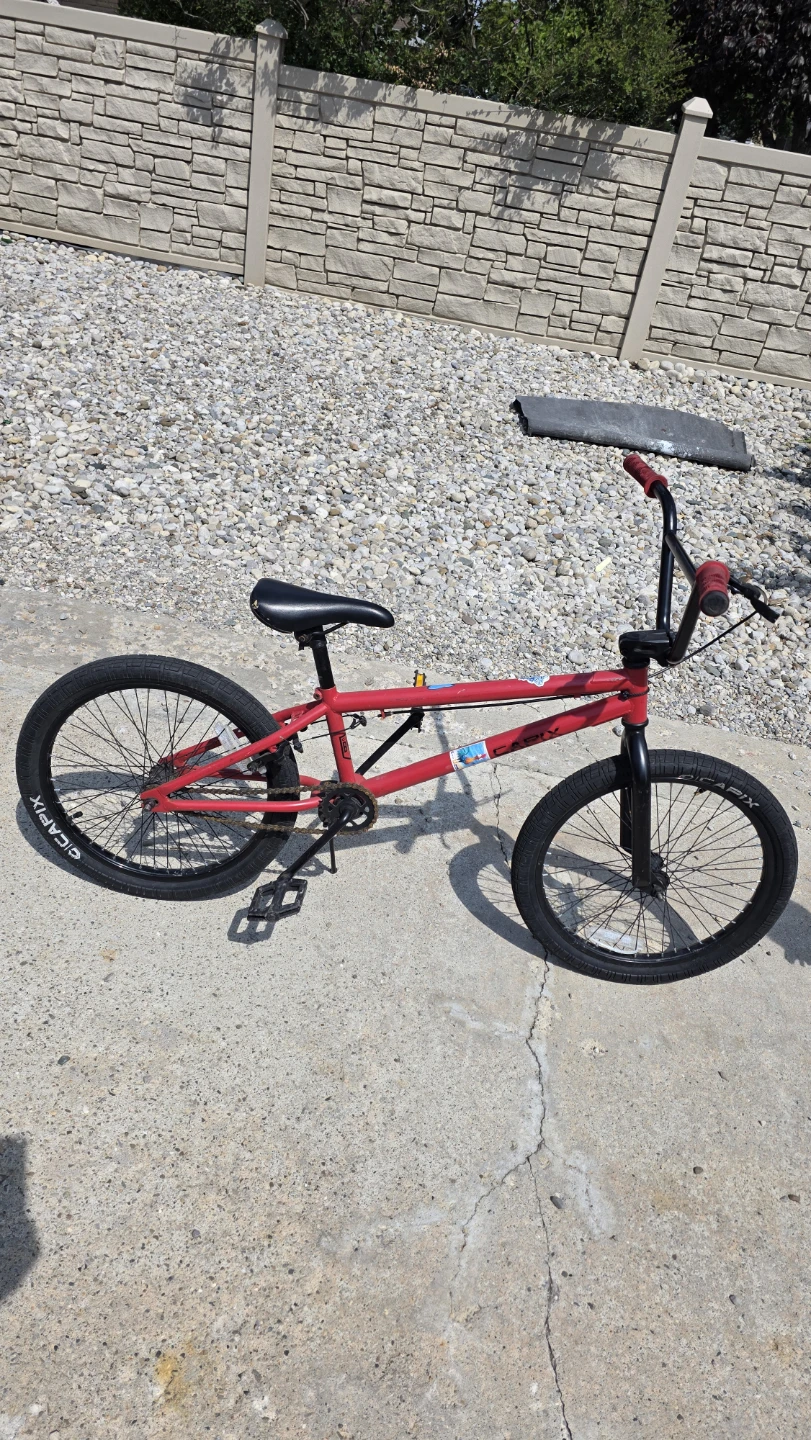 Red BMX Bike