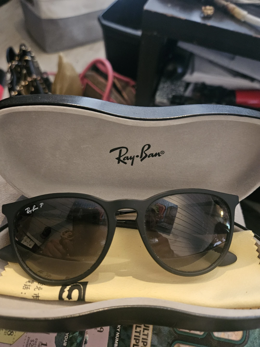 Ray-Ban Sunglasses with Case