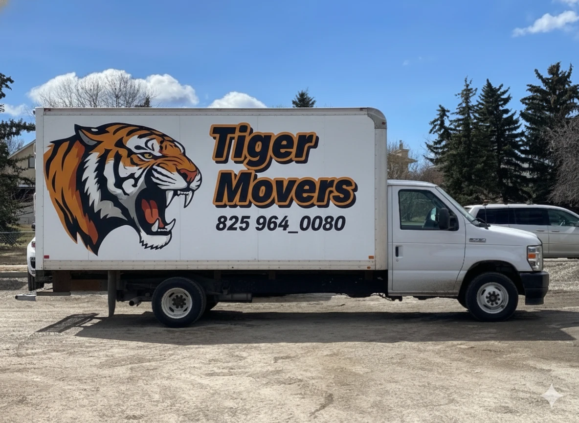 Tiger Movers Moving Truck