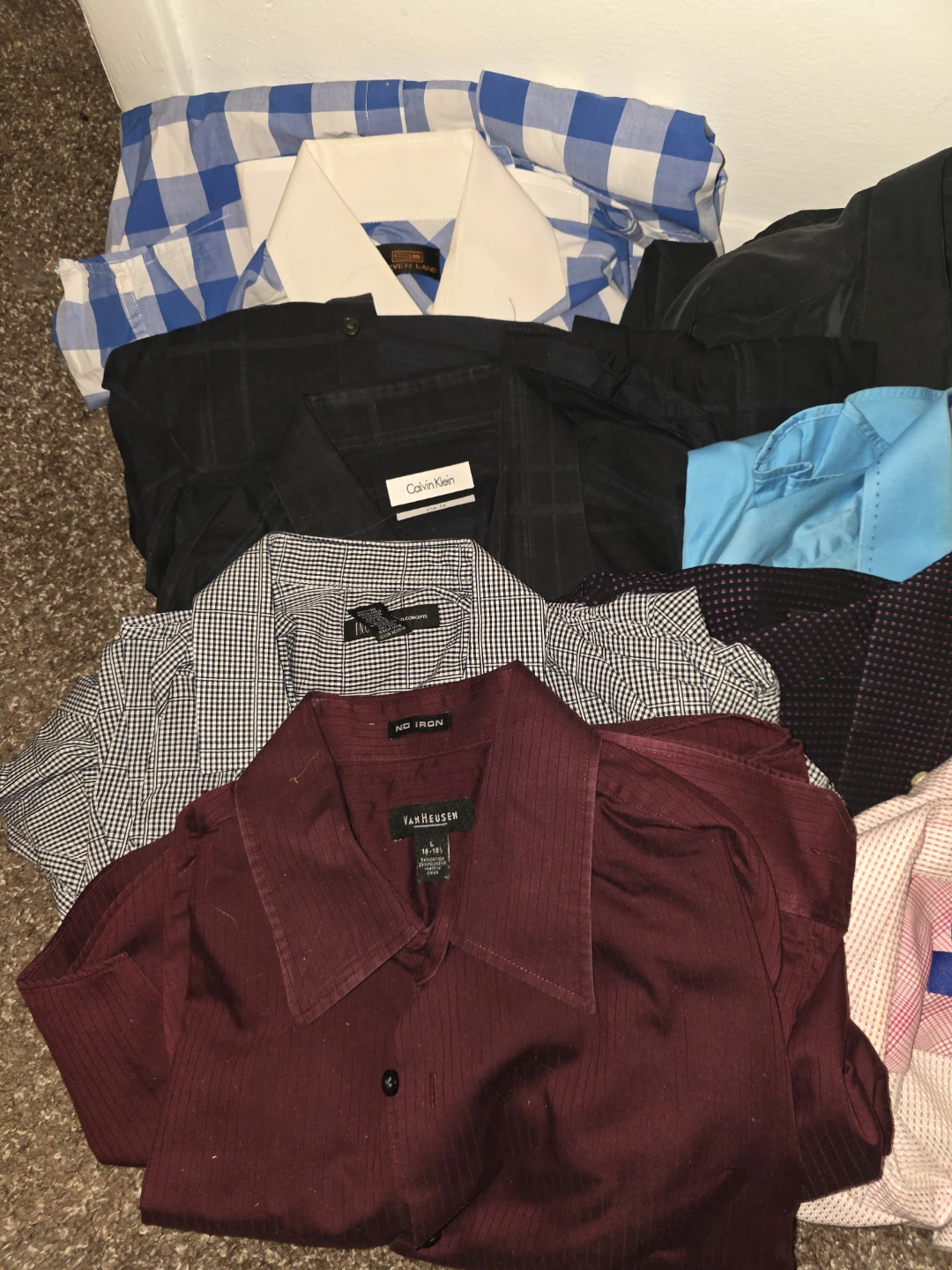 12 Men's Dress Shirts Bundle - photo 2
