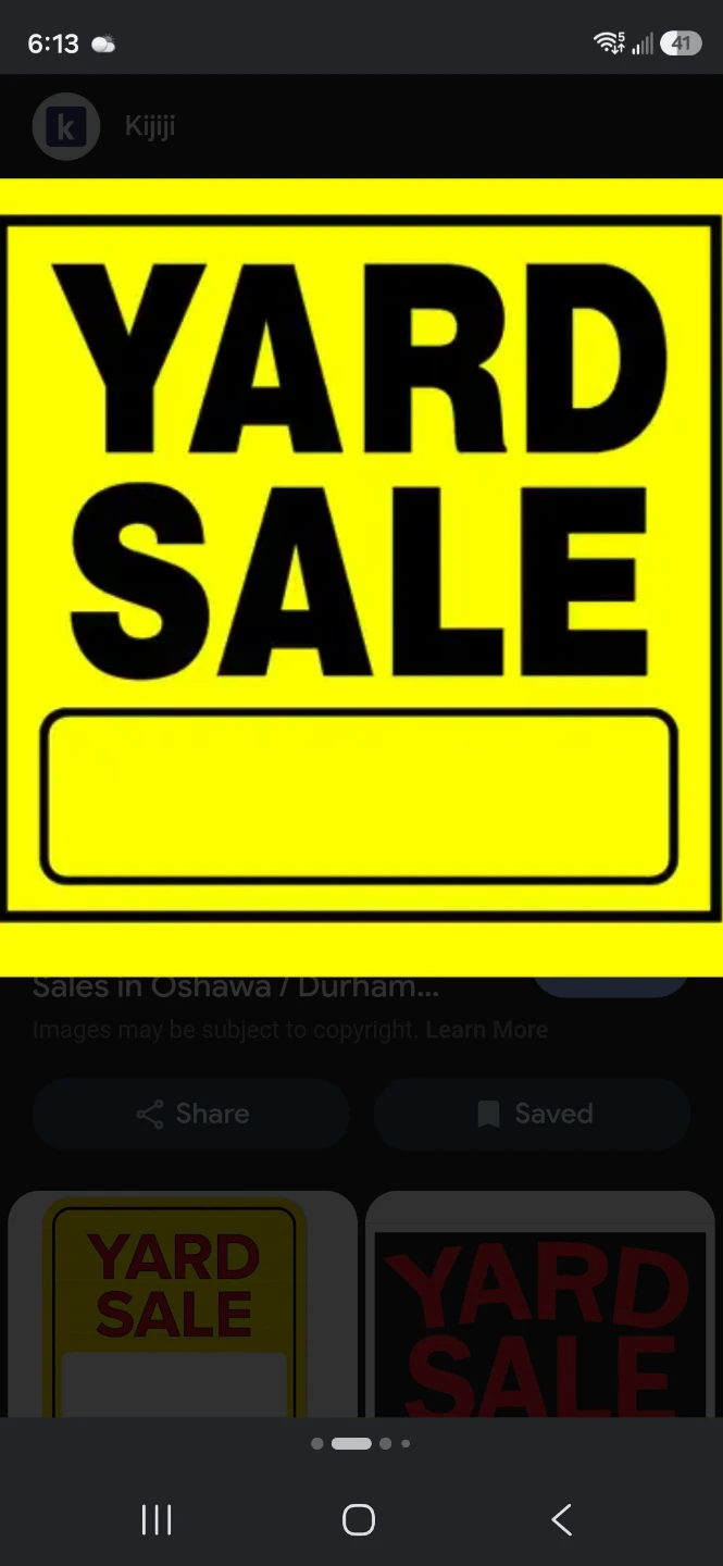 Yard sale