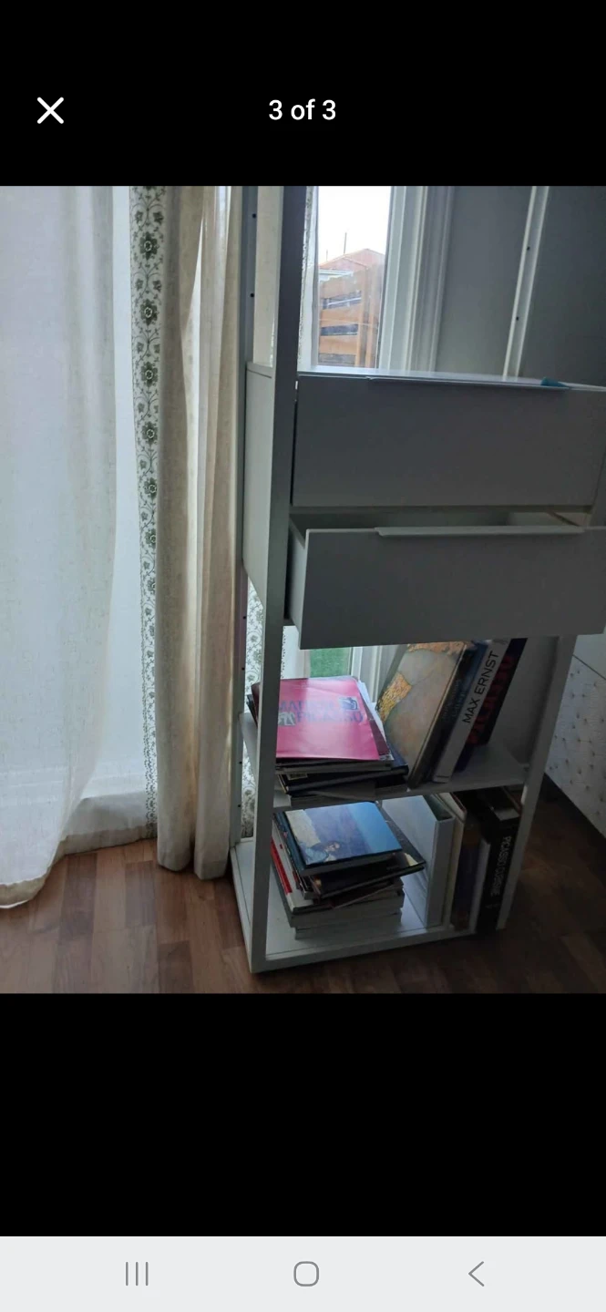 White shelf - bookshelf - photo 3