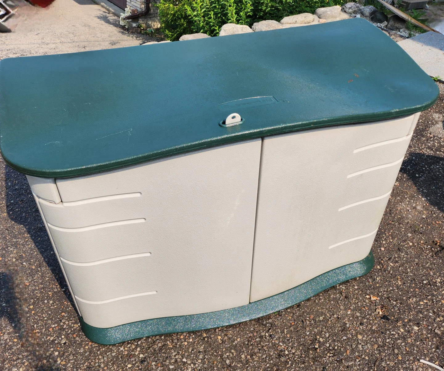 Rubbermaid Deck Box.