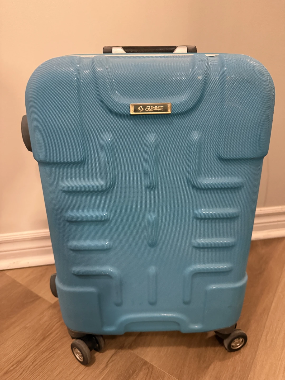 Summit brand hardside carry-on suitcase for sale