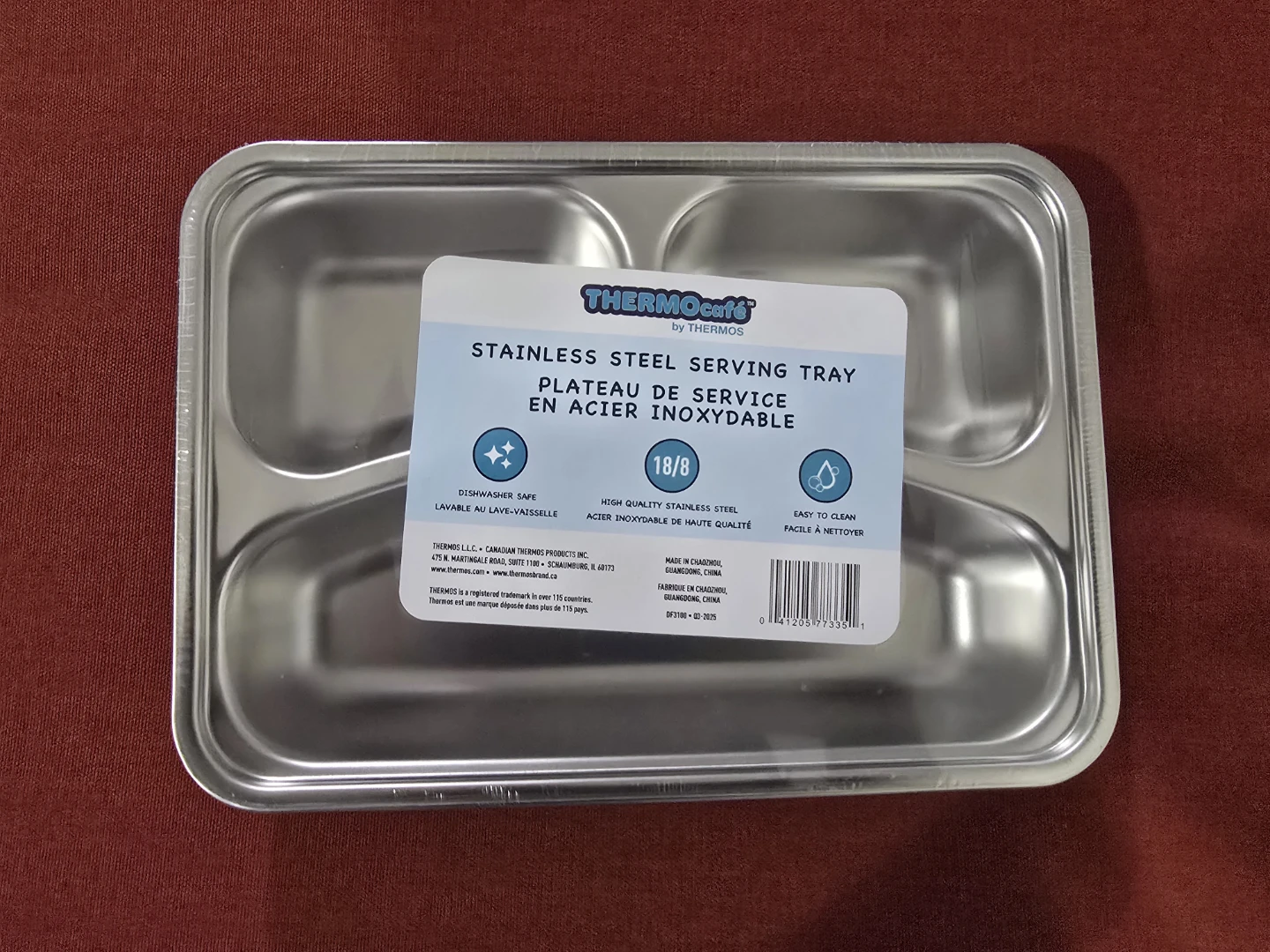 THERMOcafé Stainless Steel Serving Tray