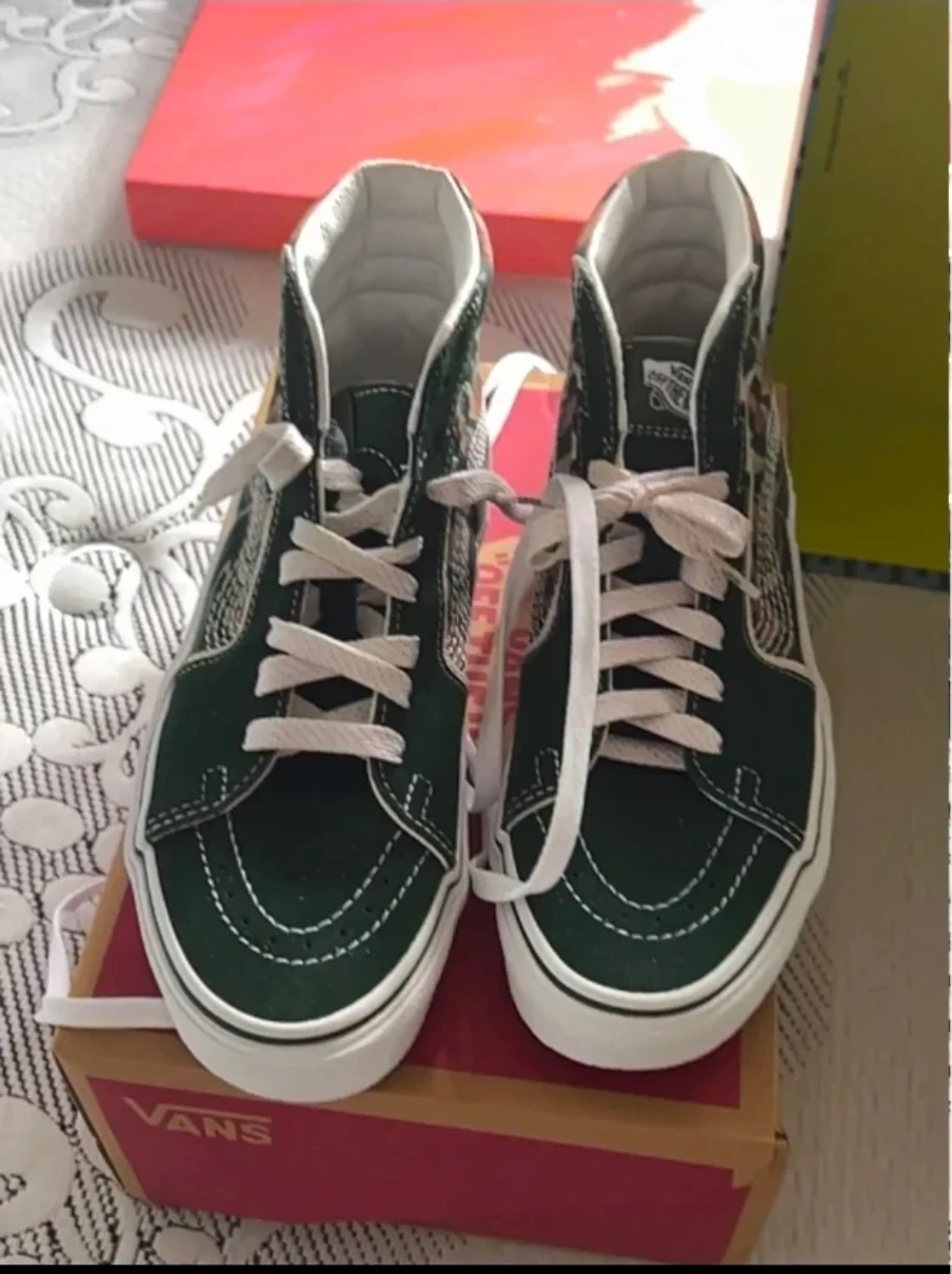 Vans Sk8-Hi Floral Print Sneakers - photo 2