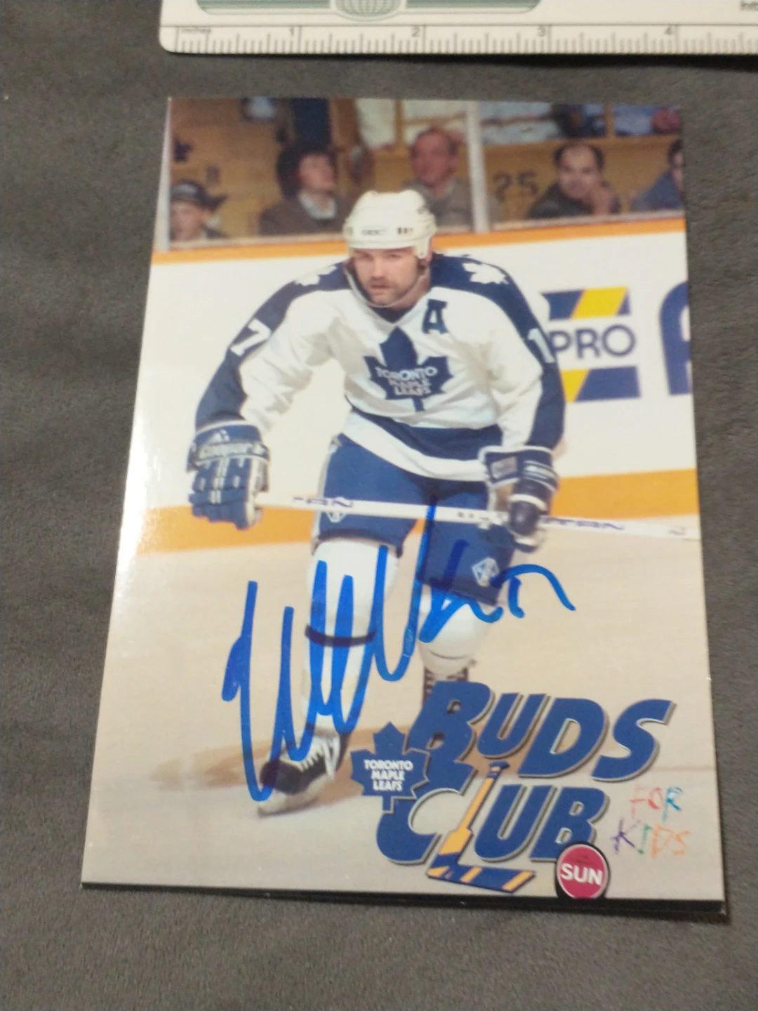 Wendel Clark Toronto Maple Leafs Signed Photo - photo 3