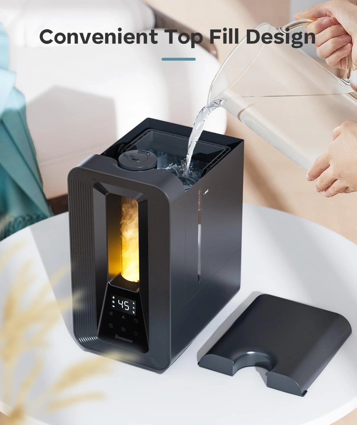 BREEZOME 6L Cool Mist Humidifier – Bedroom/Large Room - photo 3
