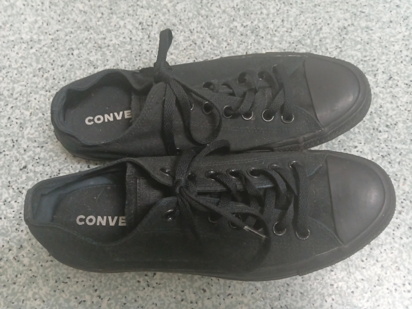 Black Converse All Star Low Top Sneakers