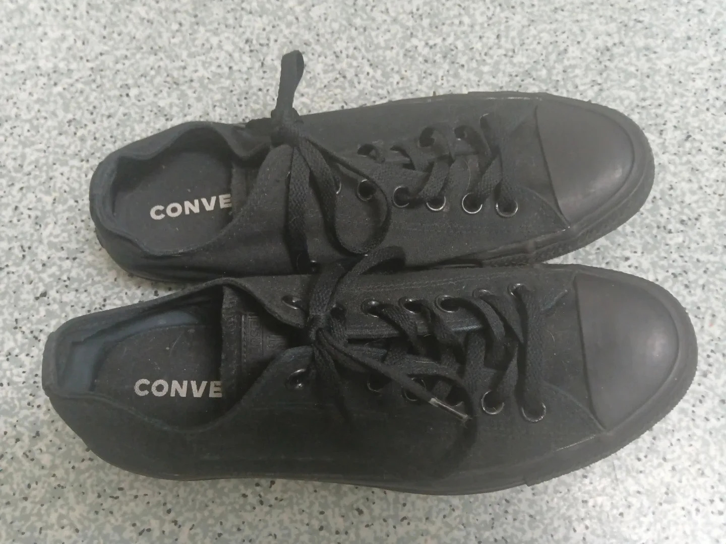 Black Converse All Star Low Top Sneakers