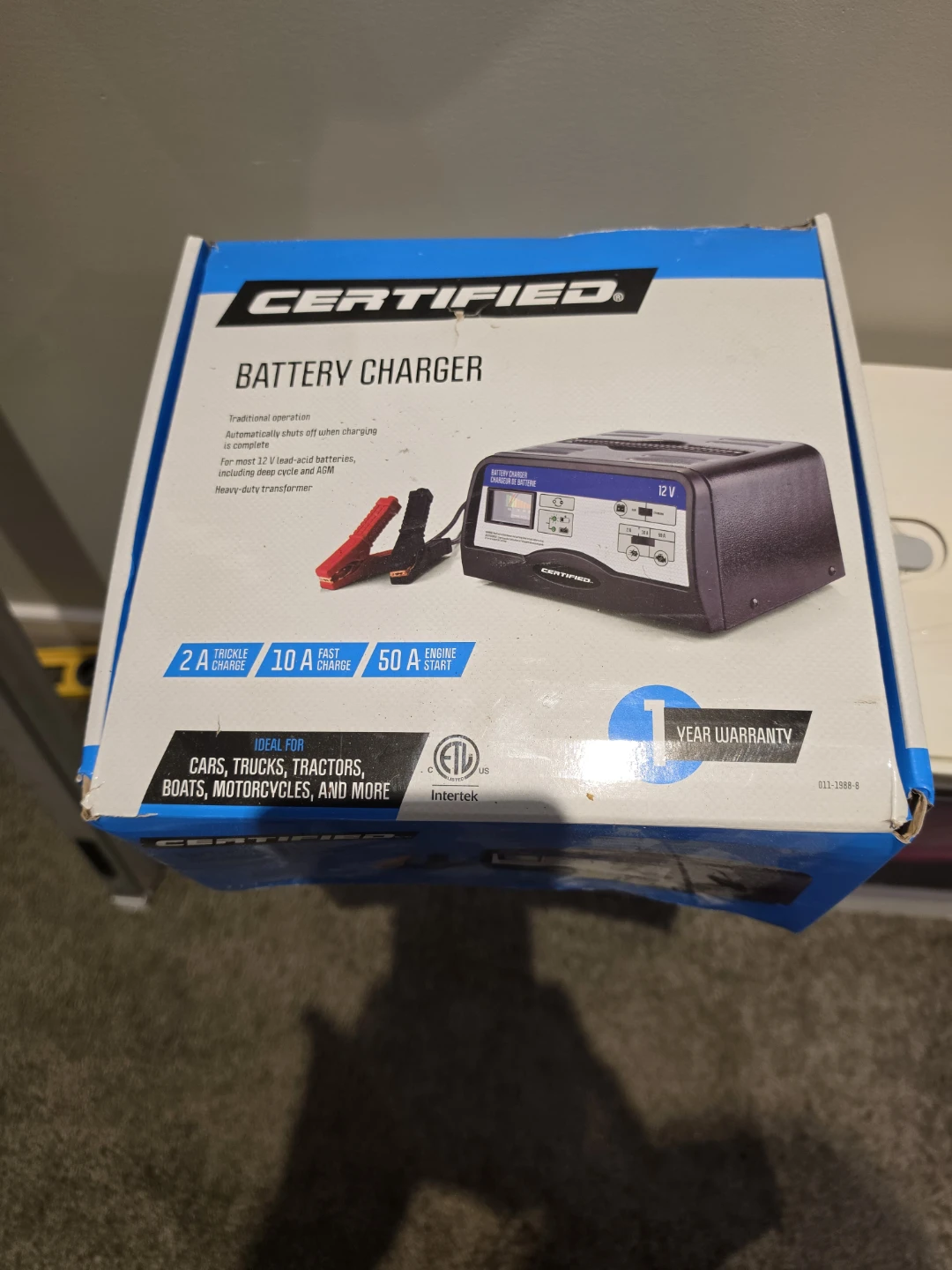 Certified Battery Charger 12V