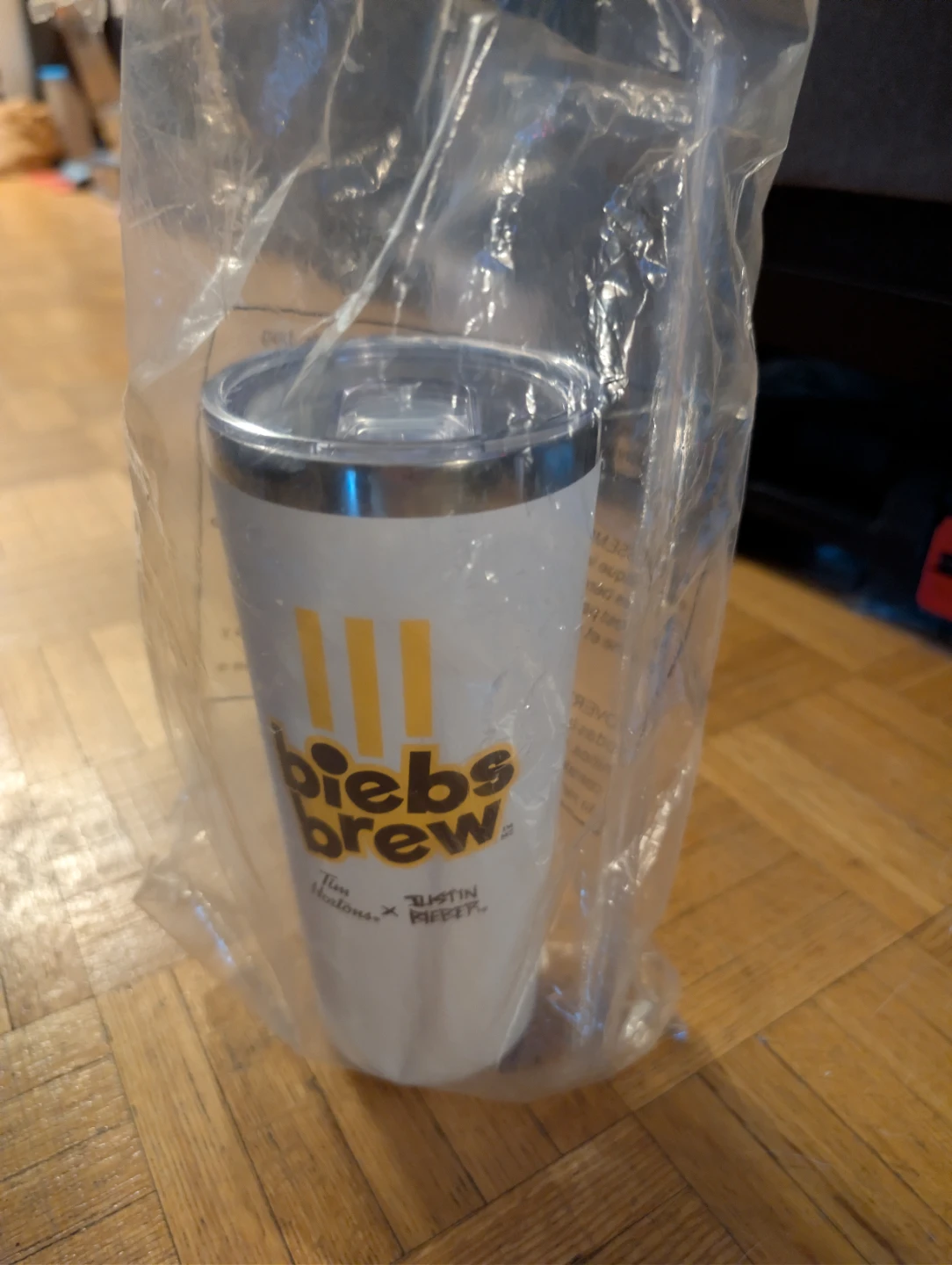 Tim Hortons Biebs Brew Tumbler