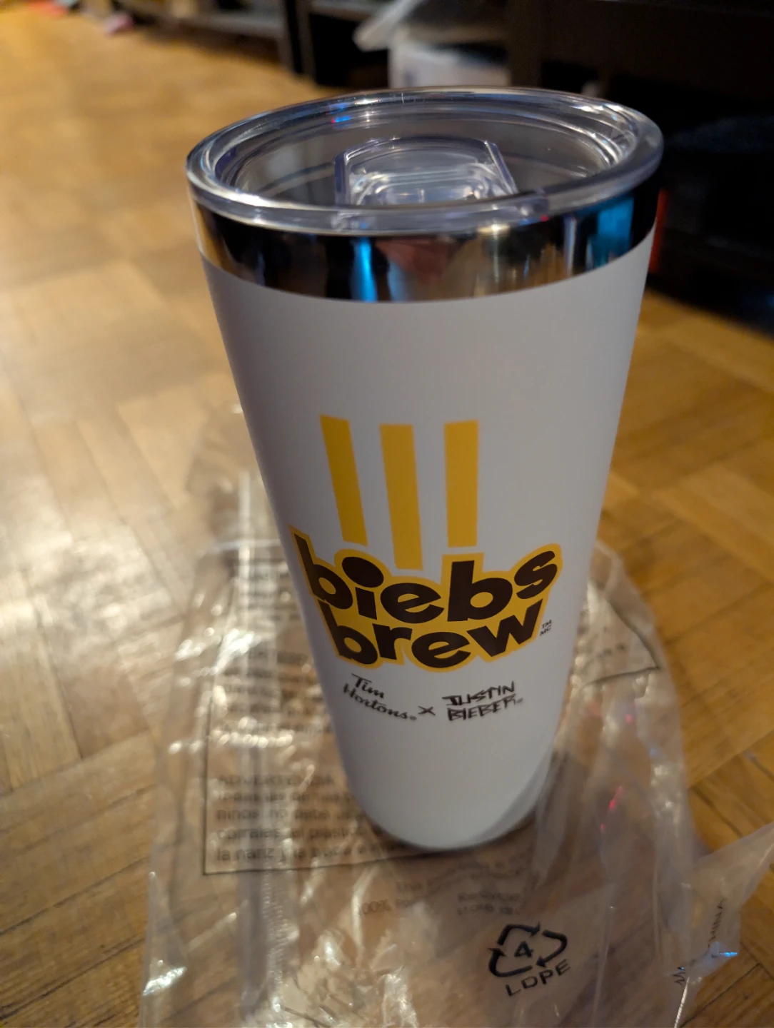 Tim Hortons Biebs Brew Tumbler - photo 2