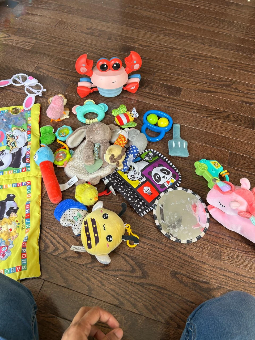 Baby Activity Play Mat and Assorted Toys - photo 2