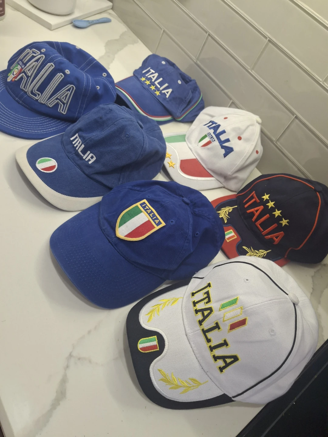 Italia Baseball Caps