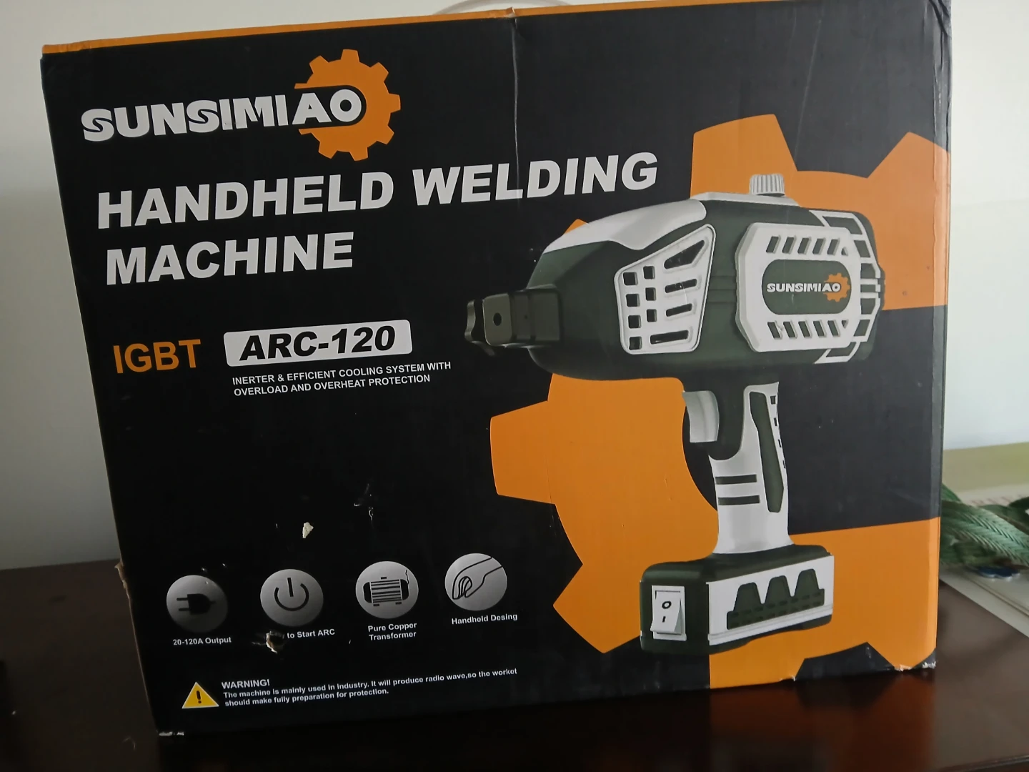 SUNSIMIAO IGBT ARC-120 Handheld Welding Machine