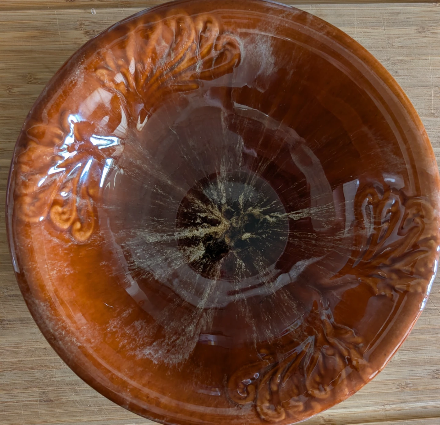 Mid-Century Ceramic Serving Bowl - photo 2