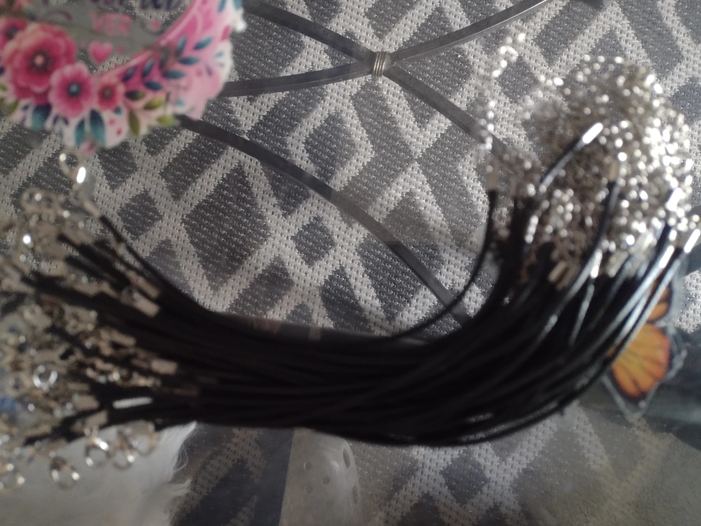 Leather Bracelets Cords with Clasps