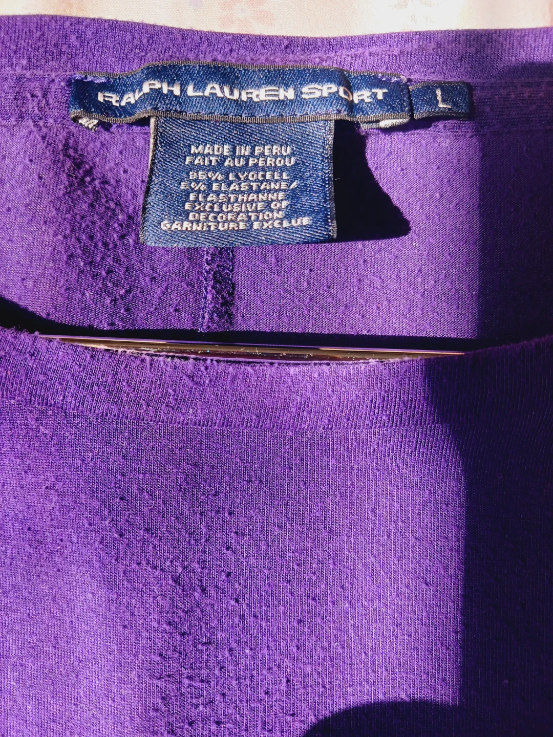 Ralph Lauren Sport Purple Long Sleeve Shirt - photo 4