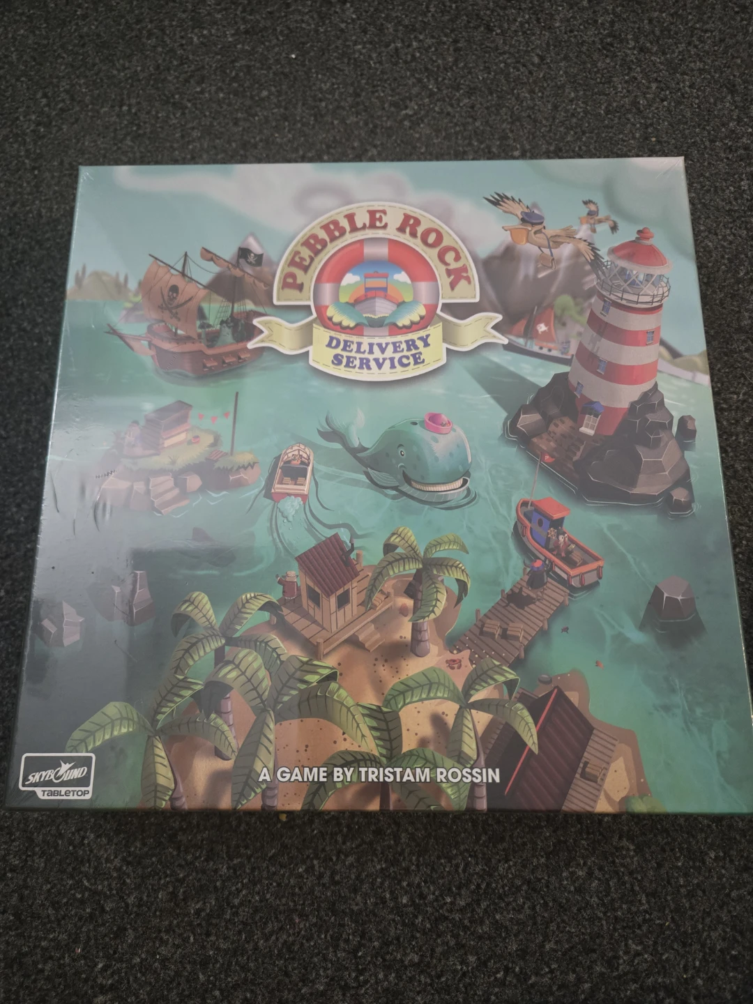 Pebble Rock Delivery Service Board Game