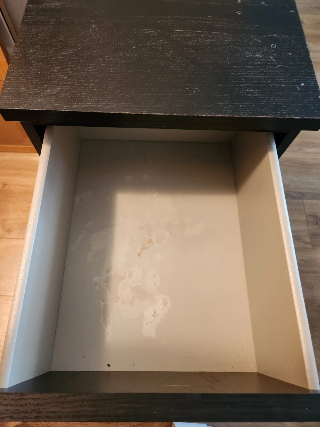 Malm Nightstand - Set of 2 Black/Brown - photo 5
