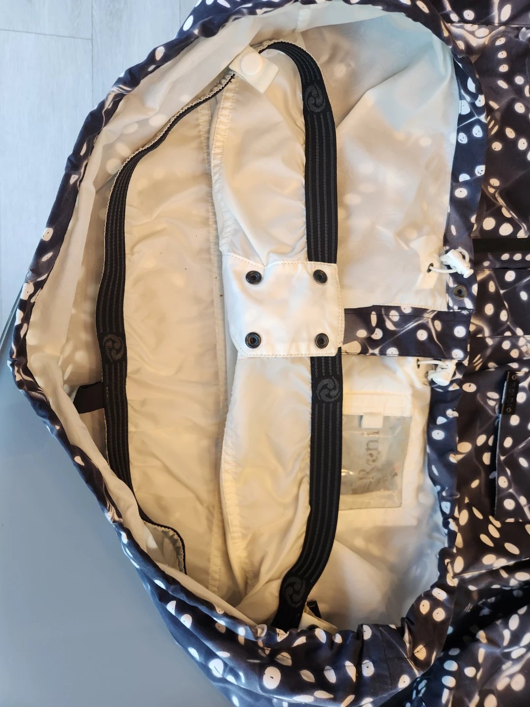 Vintage Burton Ronin Dice Print Snowboard Jacket (Size XXL) - - photo 3