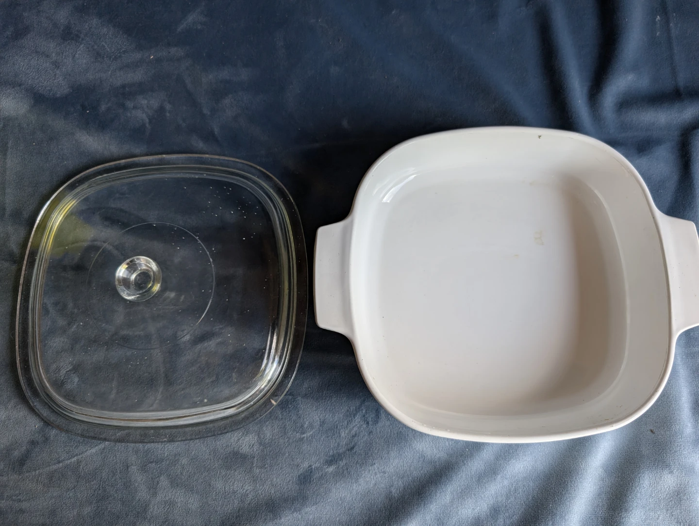 CorningWare Blue Cornflower Baking Dish with Lid - photo 2