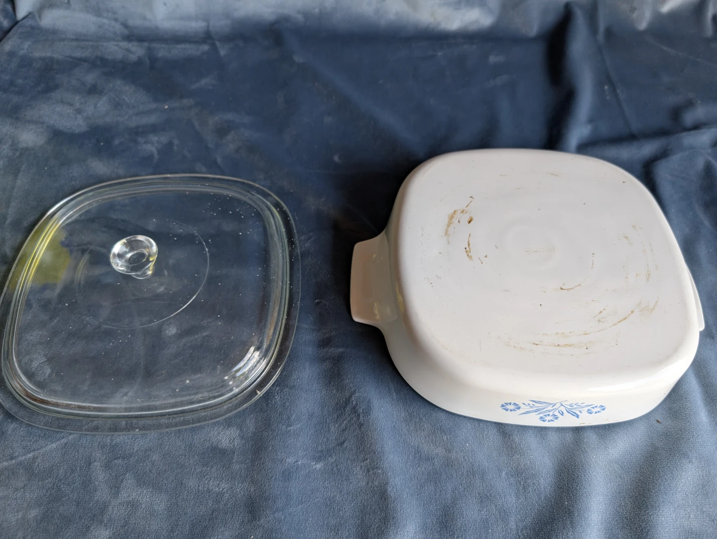 CorningWare Blue Cornflower Baking Dish with Lid - photo 3