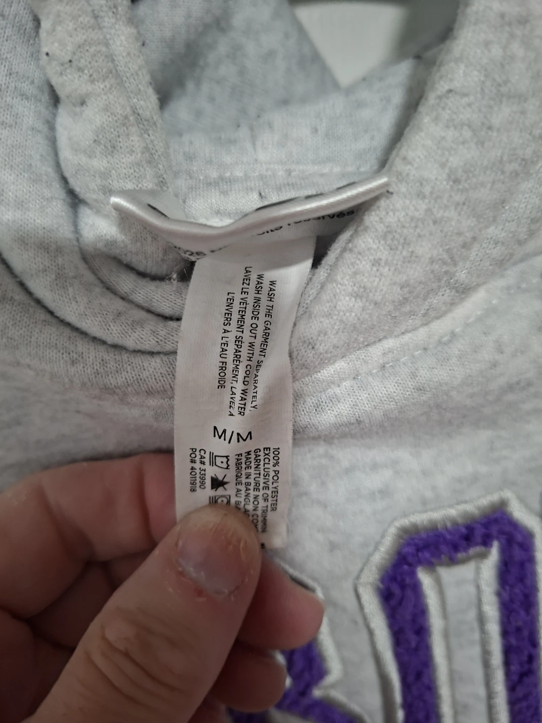 Toronto Raptors Grey Hoodie - photo 2