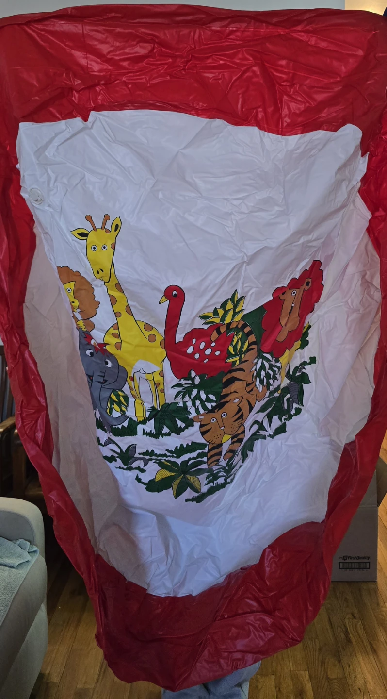 Inflatable Play Mat with Animals