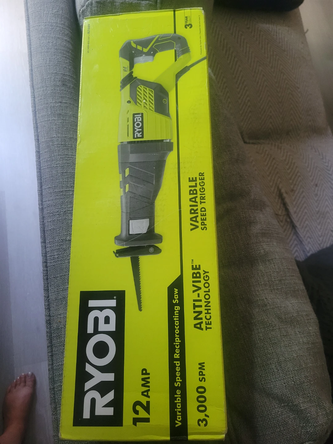 Ryobi 12 Amp Variable Speed Reciprocating Saw