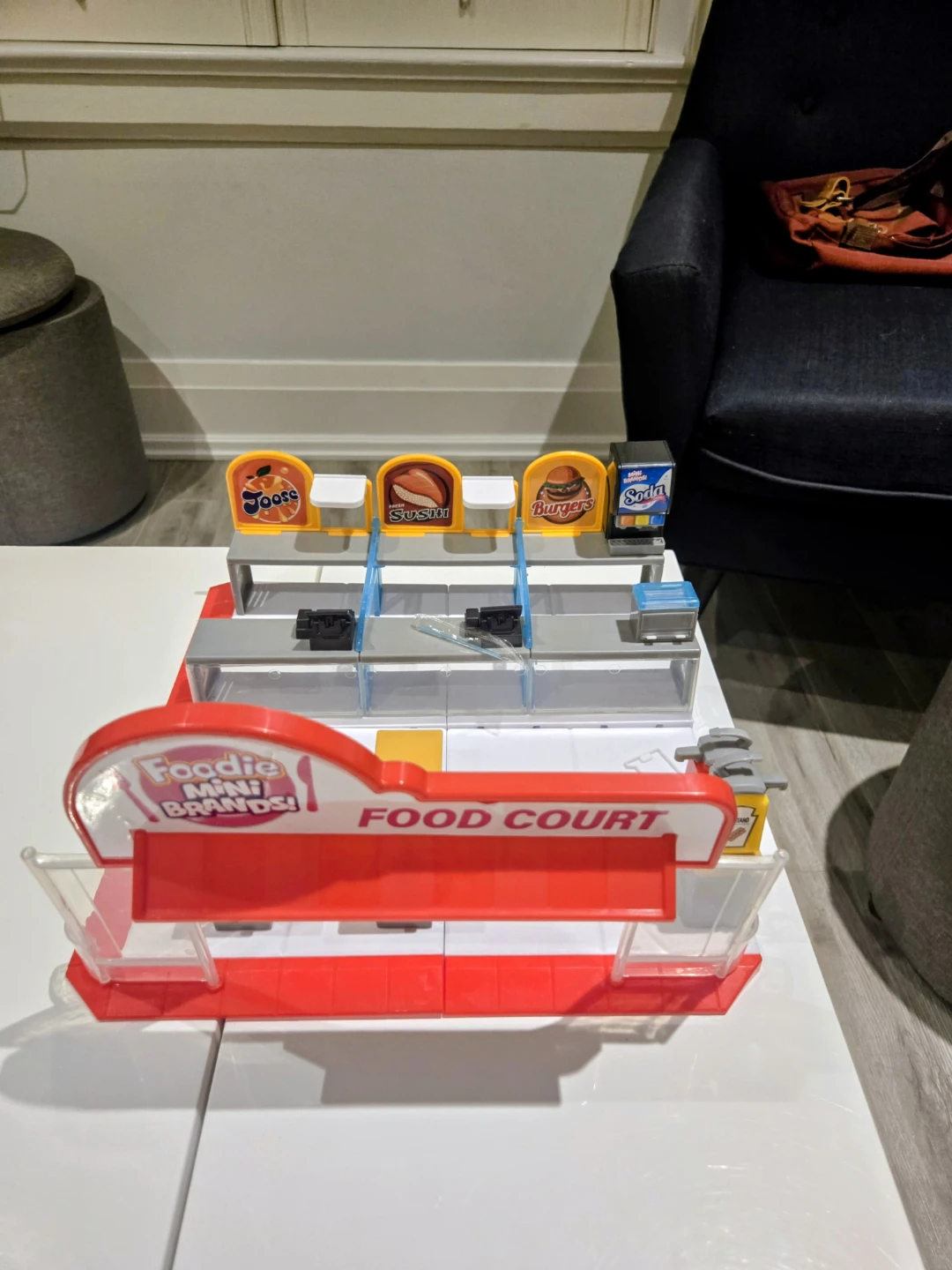 Mini Brands Toy Shop and Food Court Playsets with Accessories