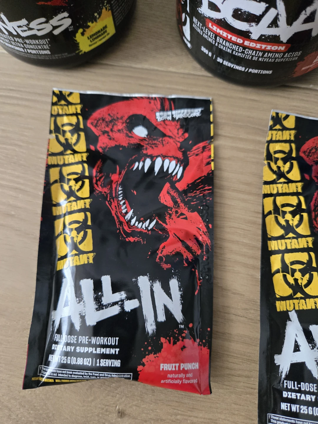 BN Mutant bundle: Pre-workout + samples, Amino Acids + bottle - photo 3