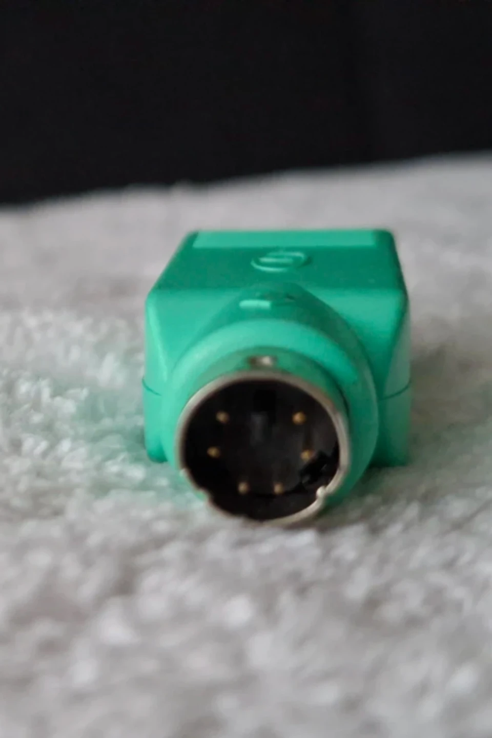 Mini 6 pin DIN to USB Mouse Adapter - photo 2