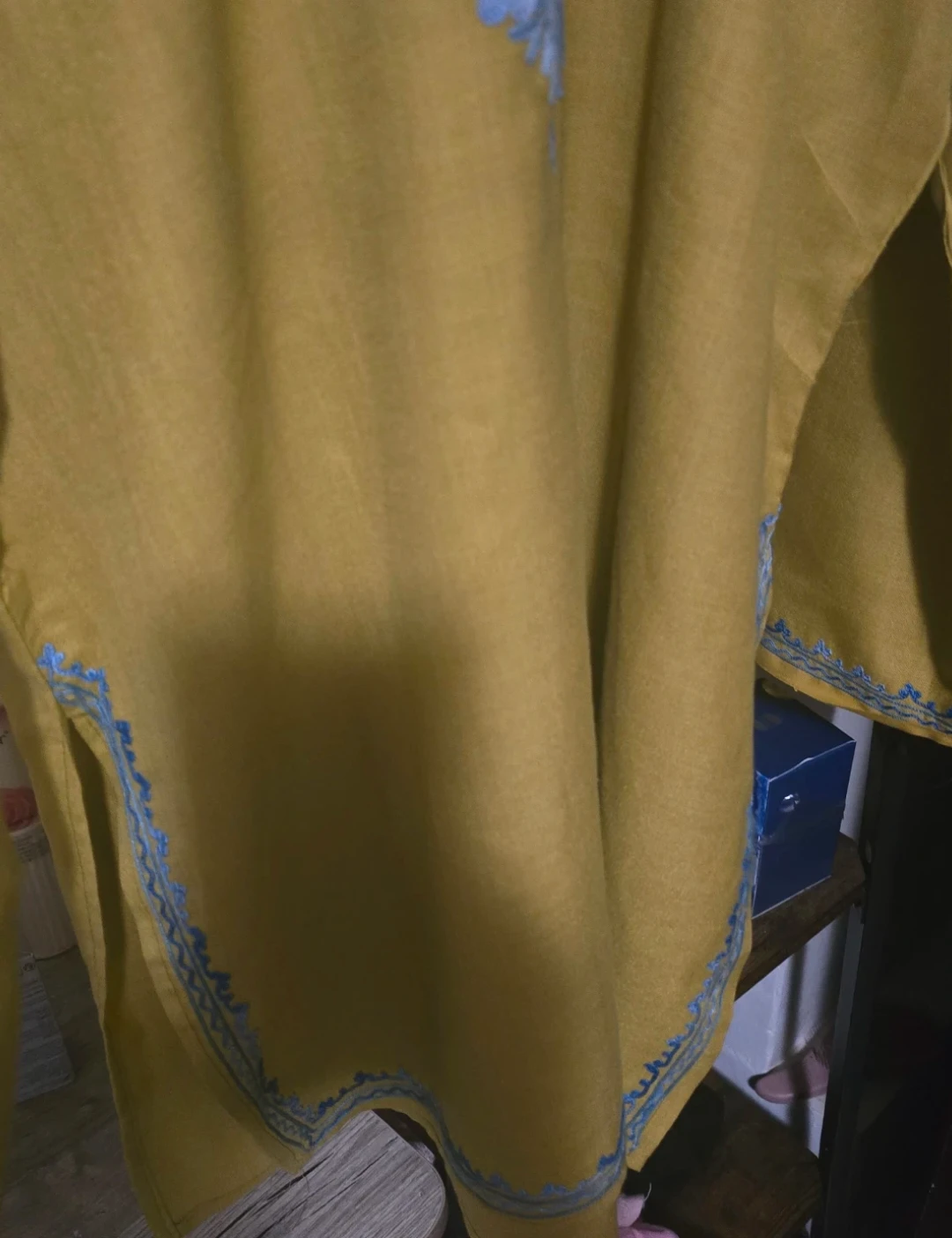 New  mustard   kashmiri  Tunic Top - photo 3