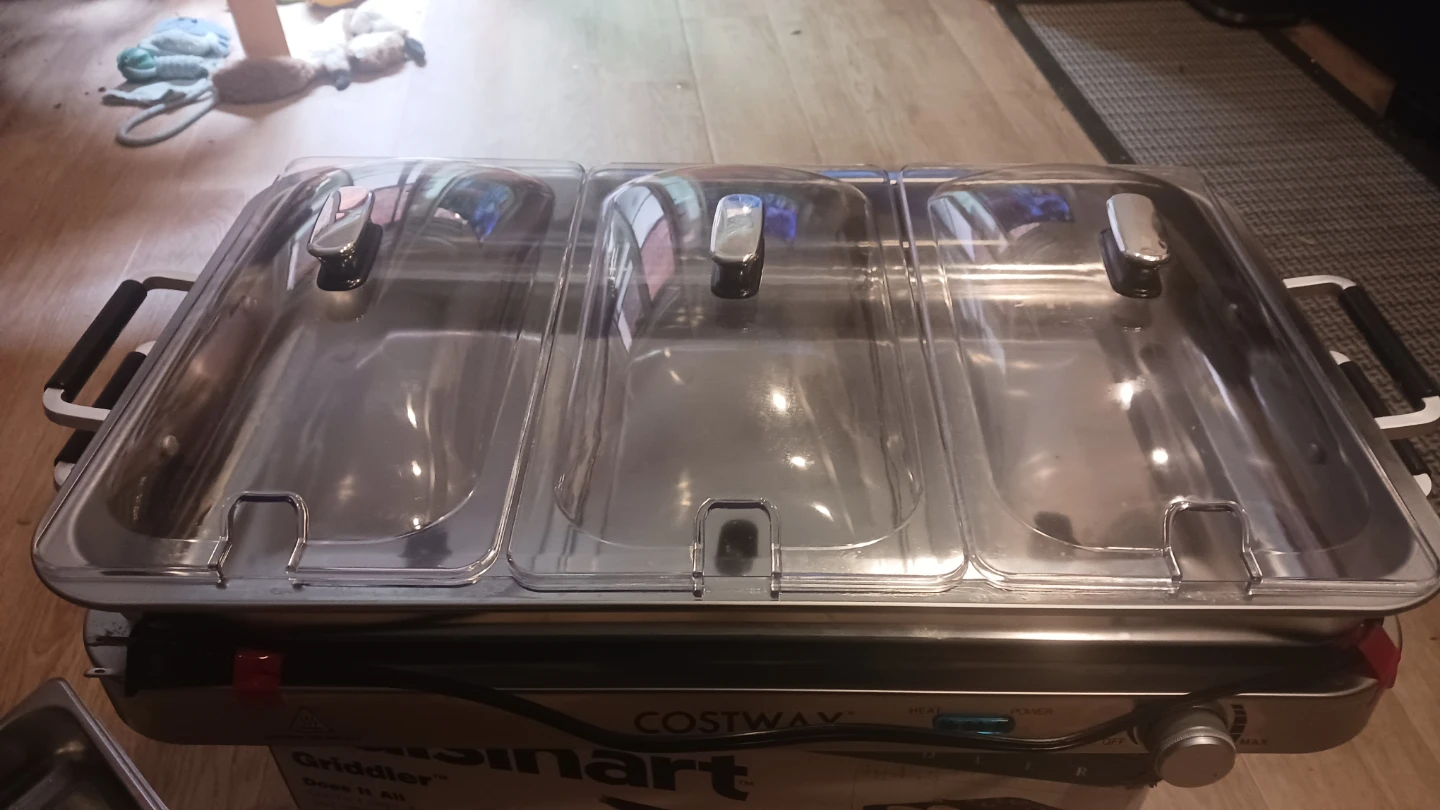 Costway 3-Tier Buffet Server - photo 2