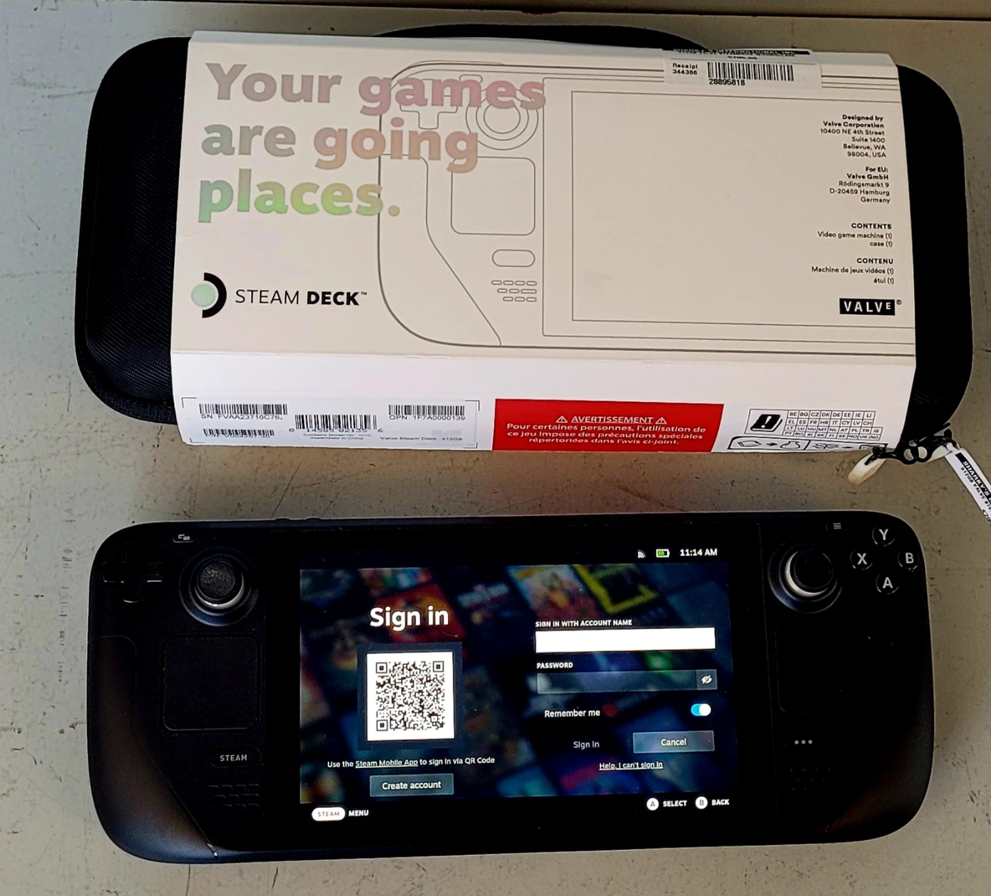 512GB Valve Steam Deck (28895818)