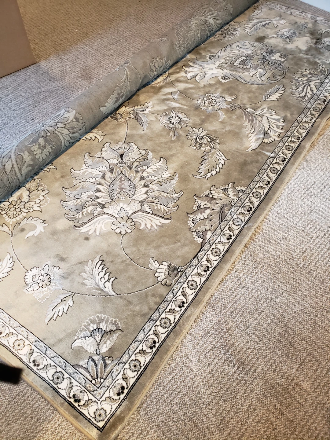 Belgian Vintage-Style Area Rug - Milan Brand (7'10" x 11'2") - photo 2