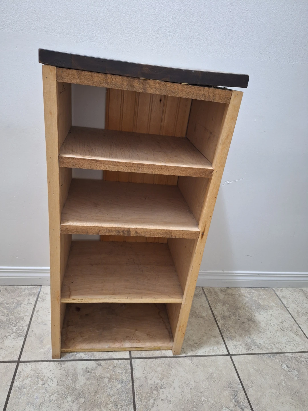 Wooden Bookshelf