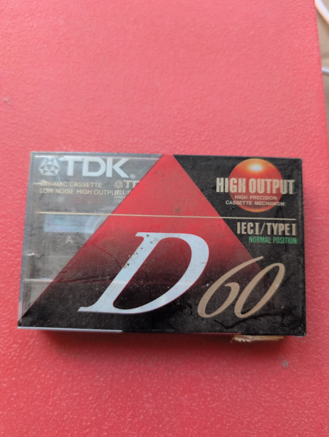 TDK D60 Dynamic Cassette Tape new 🥕