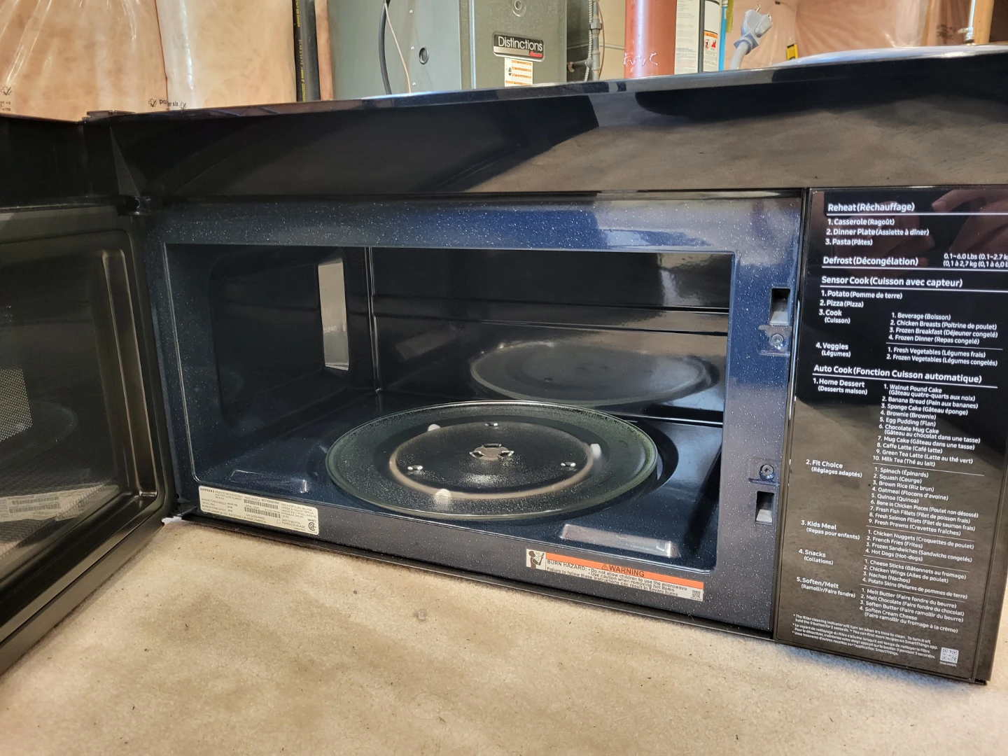 Samsung Over the Range Microwave - photo 3
