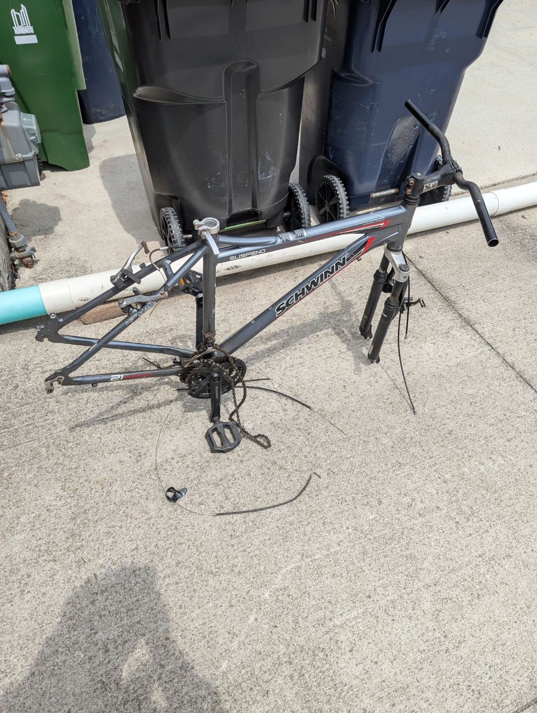 Schwinn Mountain Bike Frame - photo 2