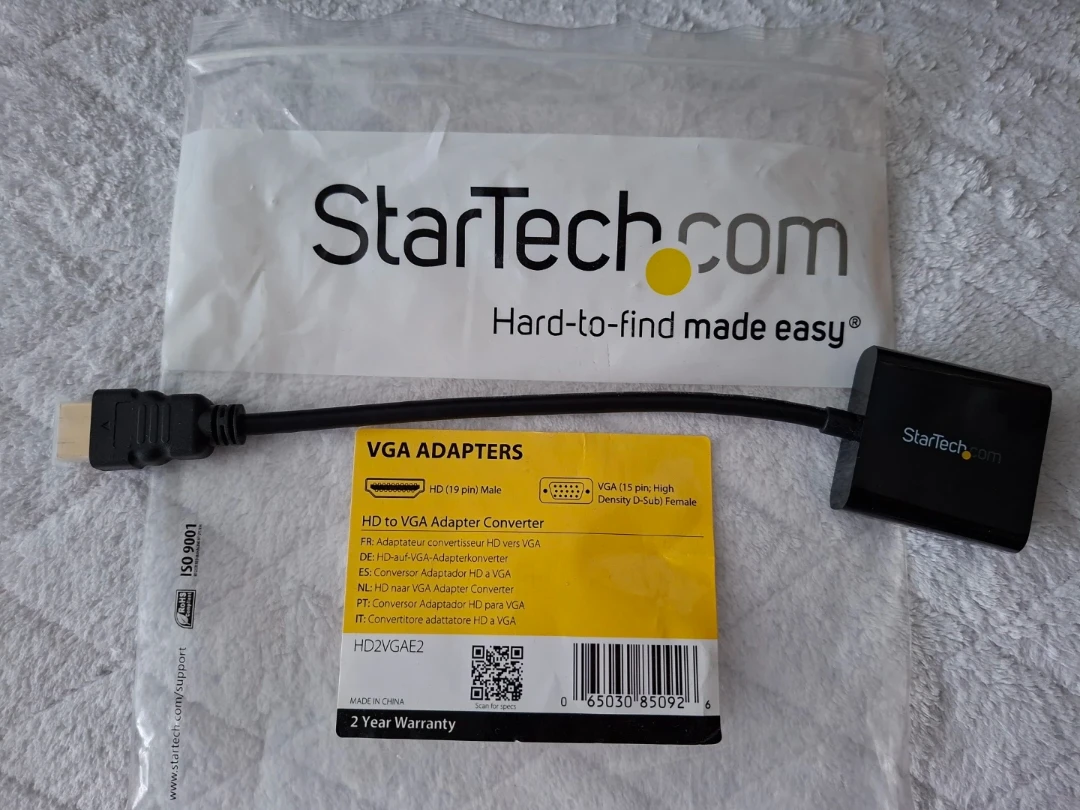 StarTech.com HD to VGA Adapter Converter