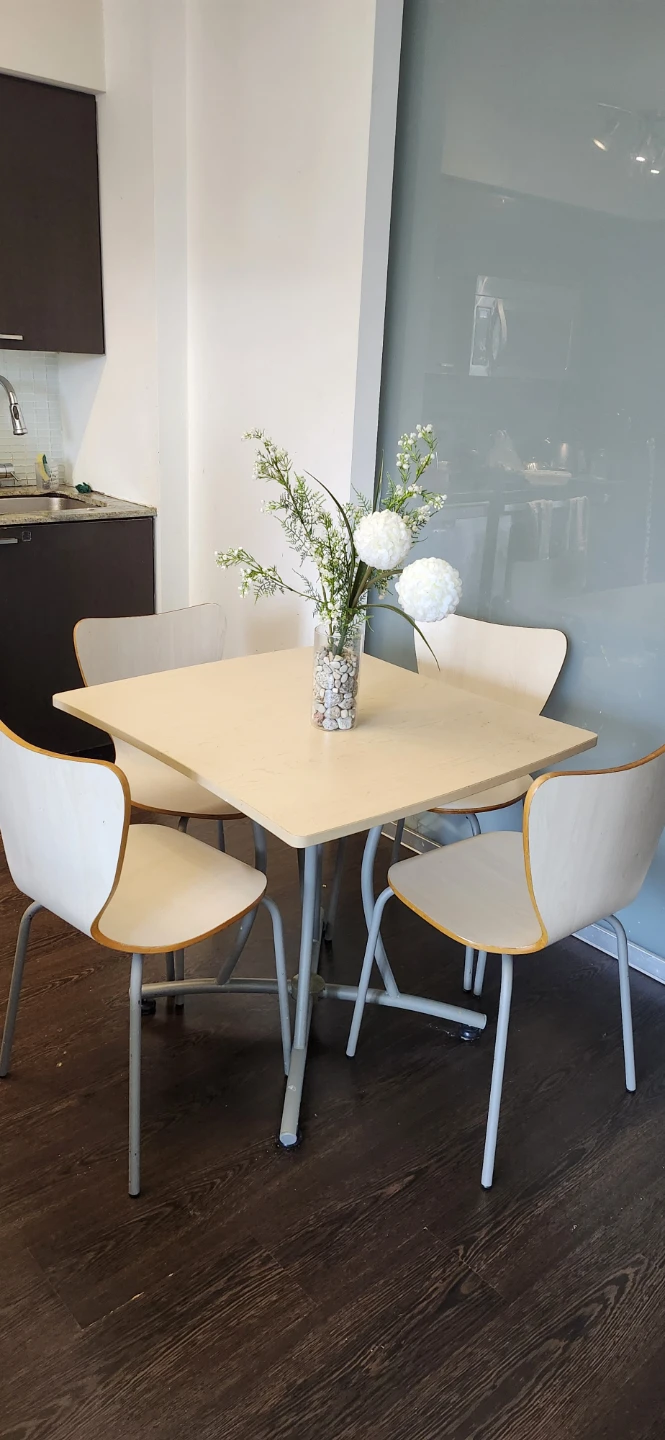 Dining Table Set with 4 Chairs - photo 3